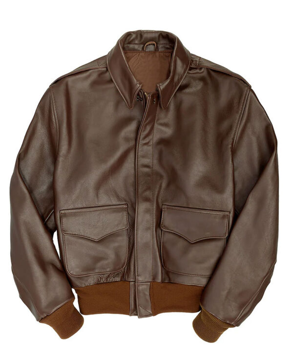Calfskin Jacket in A2 Bomber Style