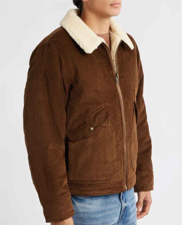 Sherpa Lined Corduroy Jacket